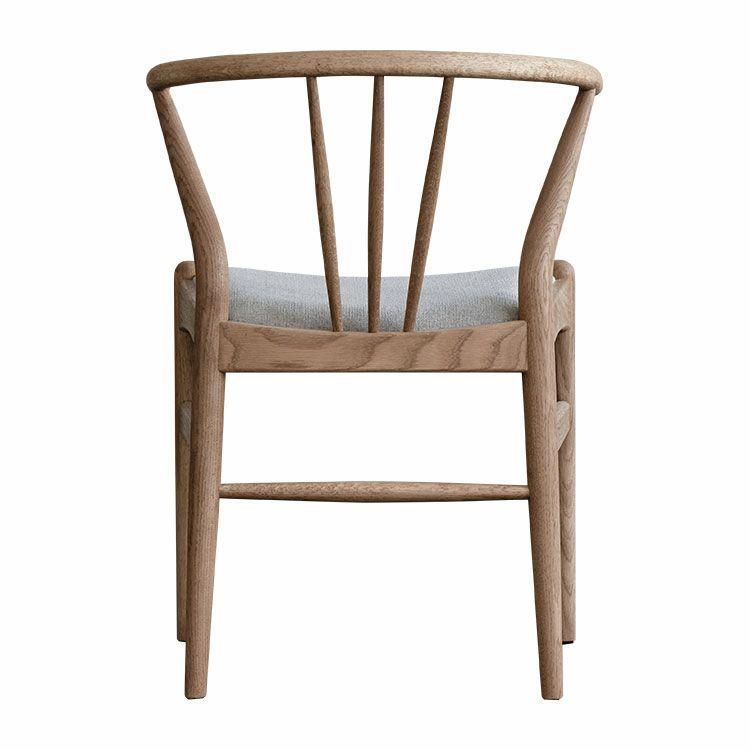 イス チェア ダイニングチェア オーク無垢 天然木 木製フレーム