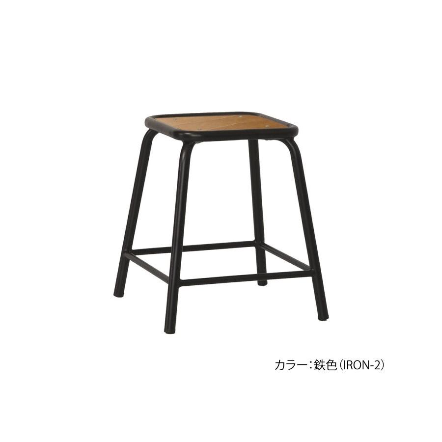 スクエアスツール スツール イス 椅子 チェア ヴィンテージ スチール