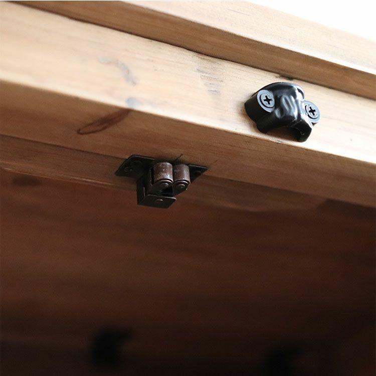 タンス　チェスト　収納　チェスト　ヴィンテージ 幅80] チェスト ヴィンテージ調 4段 国産 完成品 脚付き 北欧 タンス