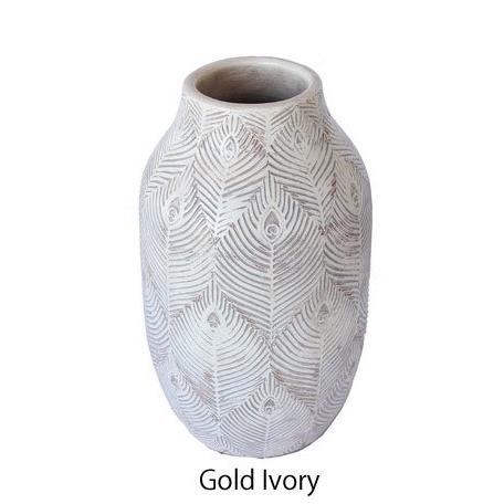 おしゃれ フラワーベース アンティーク モダン テラコッタ 花瓶