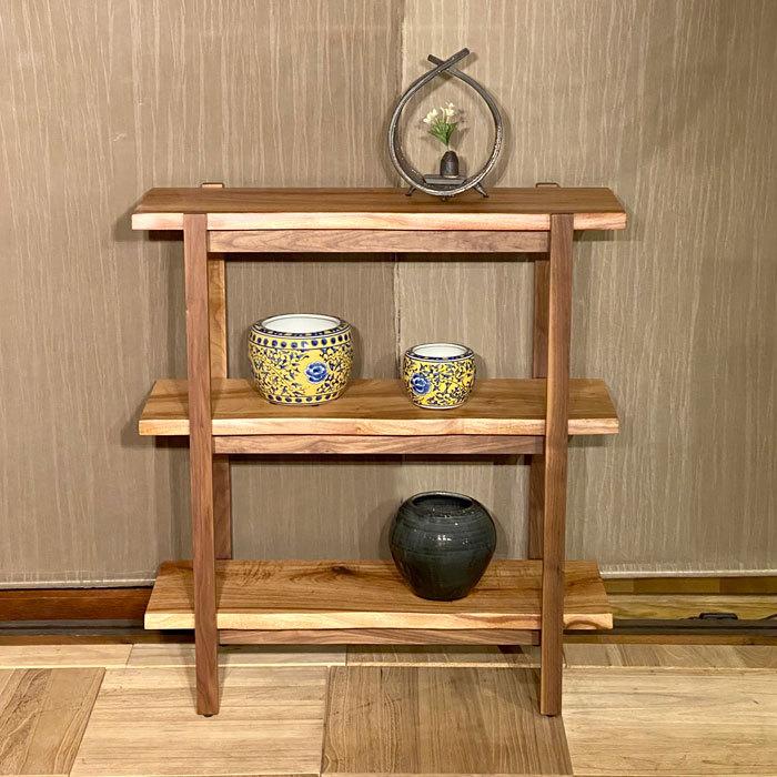 一枚板 木製シェルフ 楠 楠の木 クス ウォールナット 無垢 天然 一枚板 木製シェルフ 楠 楠の木 クス ウォールナット 無垢 天然