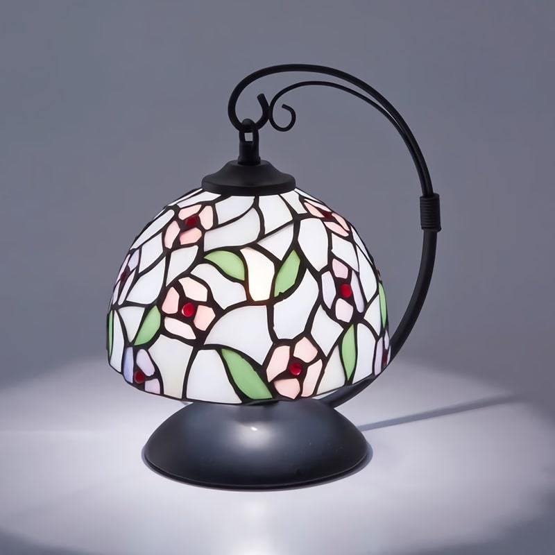 ステンドグラス ランプ ランプ 吊り型 スタンド ベース おしゃれ 花柄 アンティーク ライト ランプ テーブルランプ ギフト 贈り物 845 手づくり家具 ウッドギャラリー樹 通販 Yahoo ショッピング