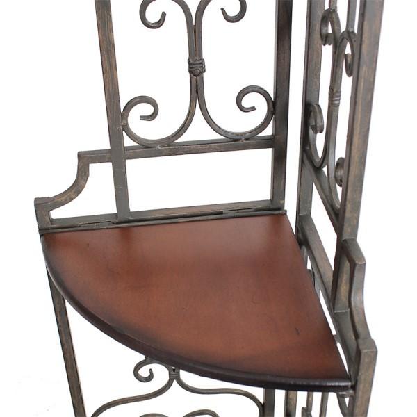 アイアンシェルフ おしゃれ アンティーク オープンシェルフ 飾り棚