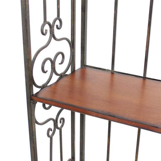 アイアンシェルフ おしゃれ アンティーク オープンシェルフ 飾り棚