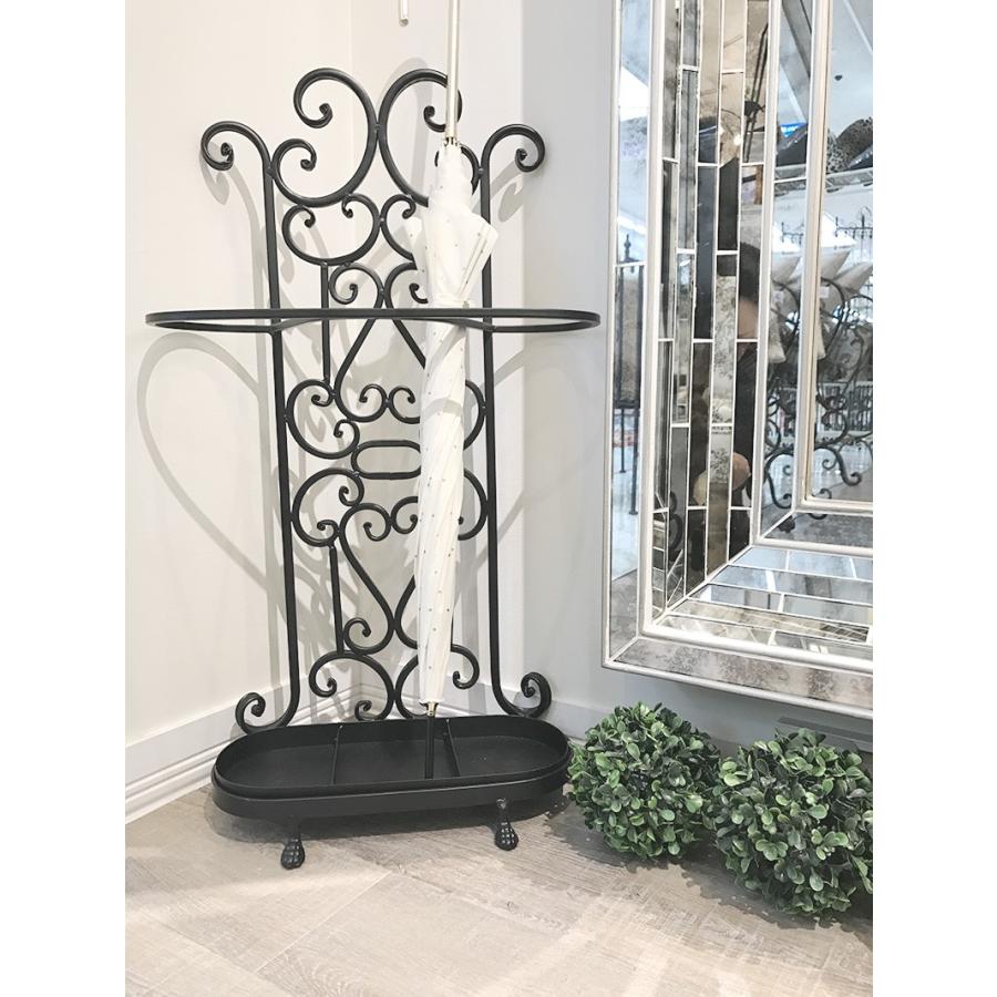 アイアン 傘立て アンティーク おしゃれ 玄関 ロートアイアン 雨 屋外