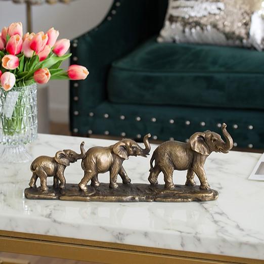 置物 ゾウ ぞう 象 親子 ファミリー 仲良し アニマル 動物