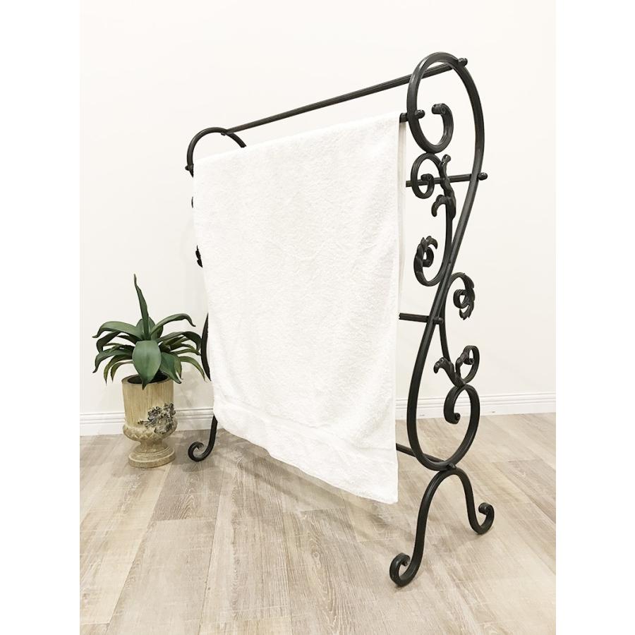アイアン タオルハンガー タオルラック おしゃれ アンティーク