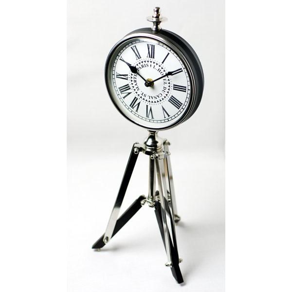 置時計 置き時計 置き時計 おしゃれ インテリア時計 スタイリッシュ アンティーク ウッドギャラリー樹 男前インテリア ギフト アンティーク 手づくり