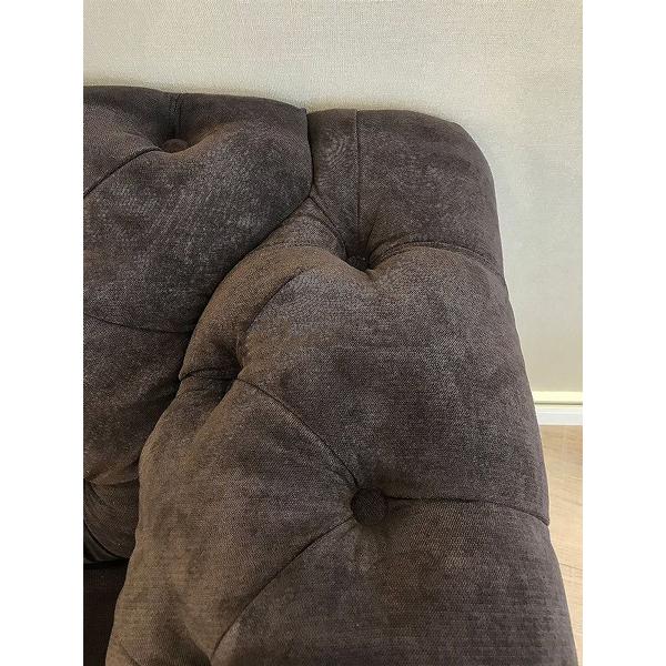 ソファー ソファ 2人掛け sofa チェスターフィールドソファ グレー