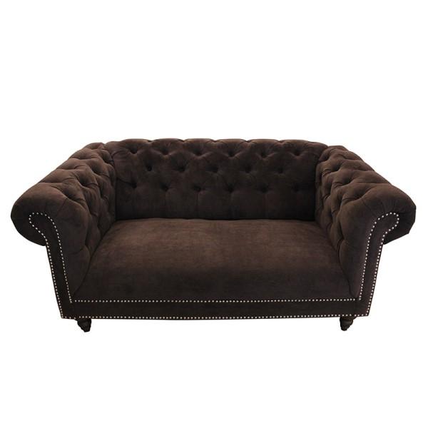 ソファー ソファ 2人掛け sofa チェスターフィールドソファ グレー