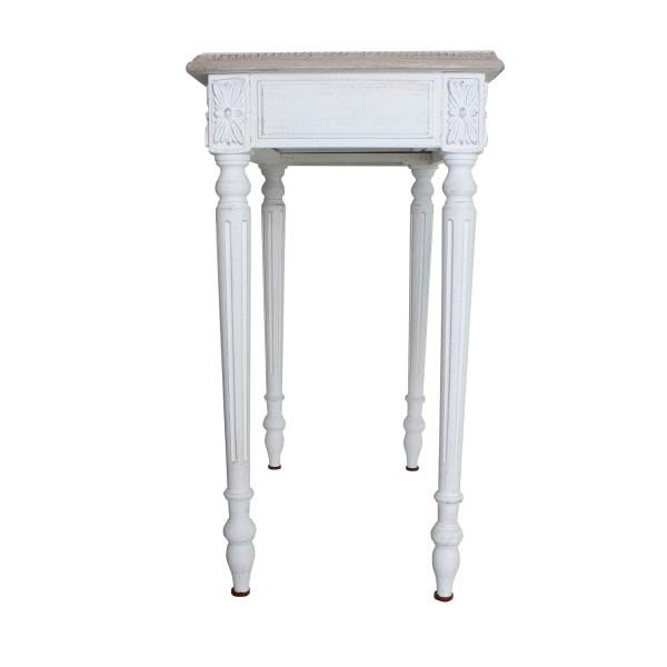 アンティーク風・シャビーシック・デスク・シャビーホワイト デスク シャビーシック 机 ホワイト クラッシック PCデスク パソコン