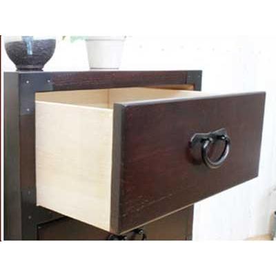 引戸付タンス 幅60 ミニタンス チェスト 小引き出し 収納ボックス 和風