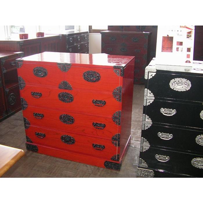 30整理箪笥 民芸家具 和 チェスト 完成品 ミドル 和モダン ミドル