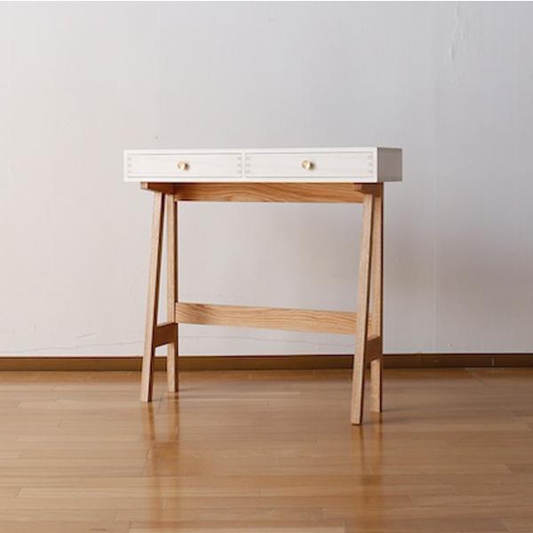 コンソールテーブル スリム おしゃれ 木製 机 電話台 収納