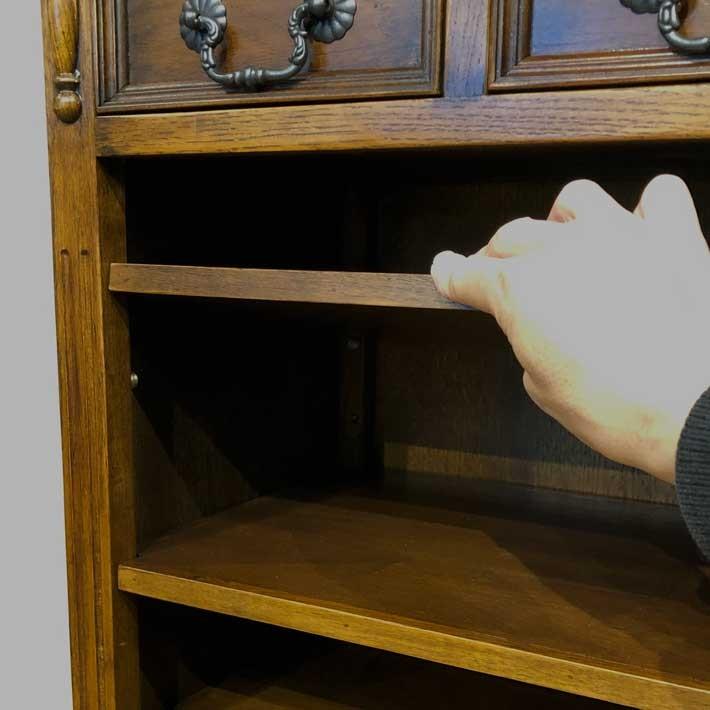 スリッパラック 木製 無垢材 アンティーク クラッシック おしゃれ 玄関