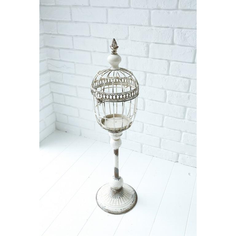 ブラン・スタンドゲージ アイアン 鳥かご アレンジベース オブジェ