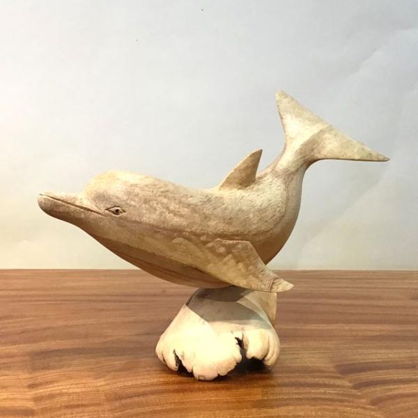 ウッドフィッシュ 木彫 オブジェ 魚 インテリア 置物 置き物 ウッドフィッシュ 木彫 オブジェ 魚 インテリア 置物 置き物