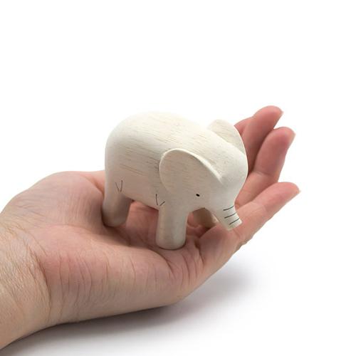 ゾウ ぞう Elephant エレファント インテリア 置物 木彫り 木製 動物
