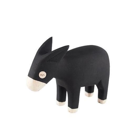 ロバの木彫り ロバ ろば donkey ドンキー 木彫り 置物 アニマル