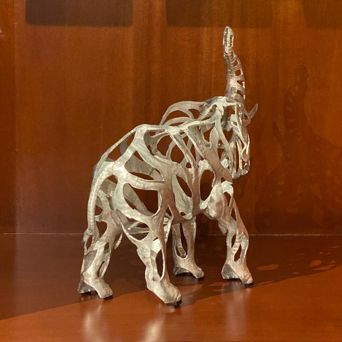 メタル エレファント 象 ぞう ゾウ elephant 置き物 玄関