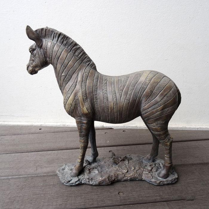 シマウマの置物 置物 しまうま ゼブラ 風水 おしゃれ インテリア