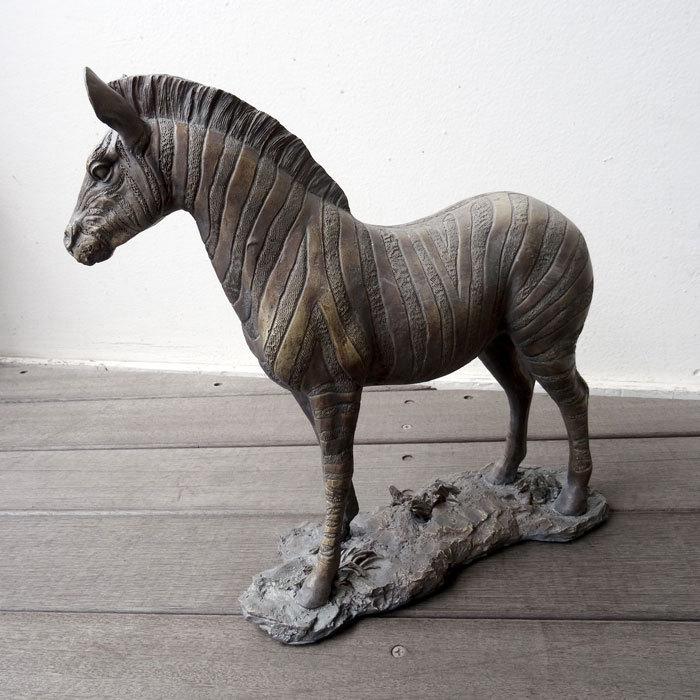 シマウマの置物 置物 しまうま ゼブラ 風水 おしゃれ インテリア