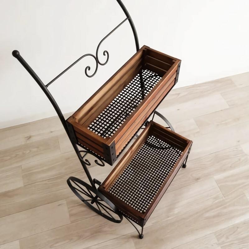 プランターラック フラワープランター フラワーカート プランター台