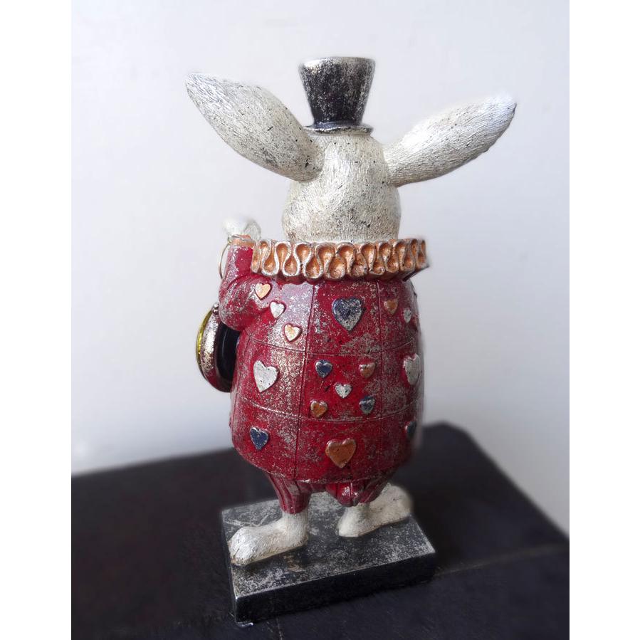 オブジェ 置物 おしゃれ うさぎ ウサギ ラビット アリス 童話 絵本