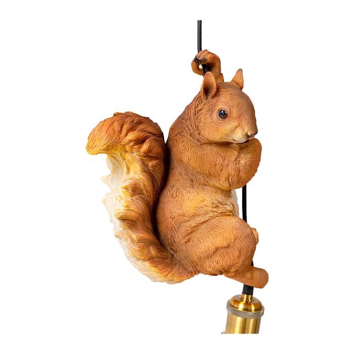 リスのペンダントランプ ペンダントランプ ハンギングランプ りす リス