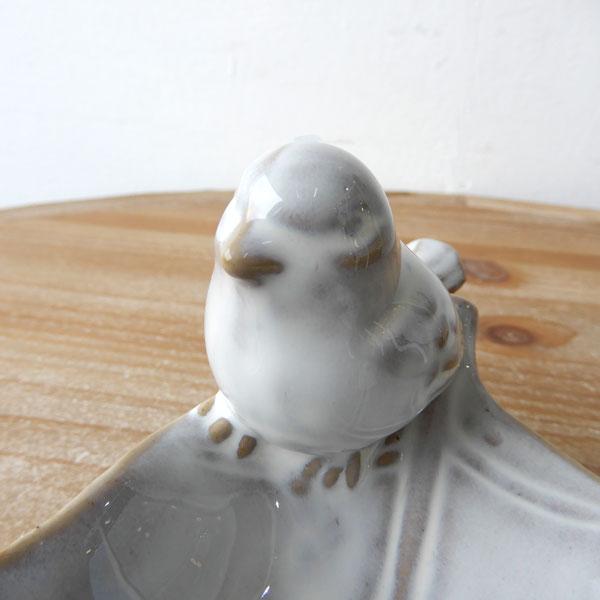 bird tray トレー トレイ インテリアトレイ 陶器 オブジェ 置き物 小物