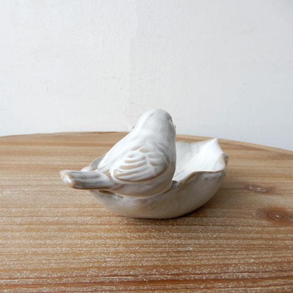 bird tray トレー トレイ インテリアトレイ 陶器 オブジェ 置き物 小物