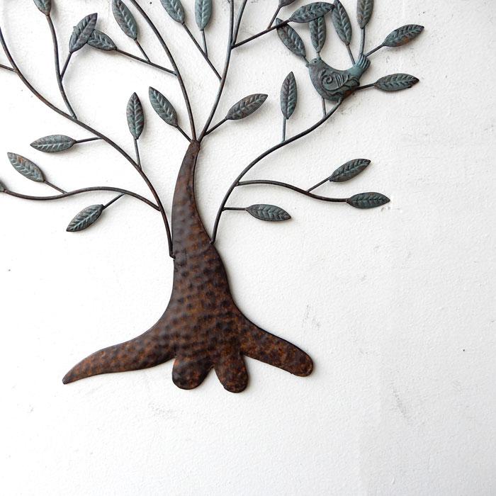 ウォールバードツリー 壁飾り ウォールデコ 壁掛け 小鳥 バード Bird