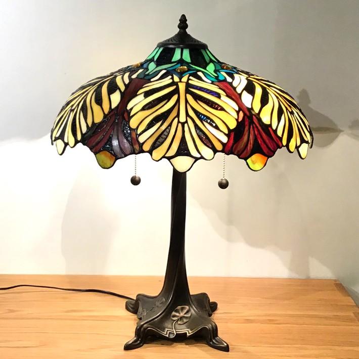 テーブルランプ ステンドグラス インテリアランプ おしゃれ アンティーク 照明 ガラス照明 プレゼント葡萄 グレープ El 327 手づくり家具 ウッドギャラリー樹 通販 Yahoo ショッピング