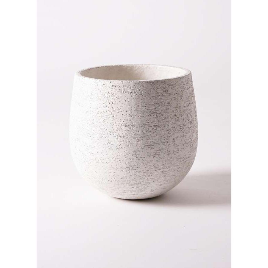 鉢カバー Eco Stone エコストーン 6号鉢用 ホワイト white 観葉植物