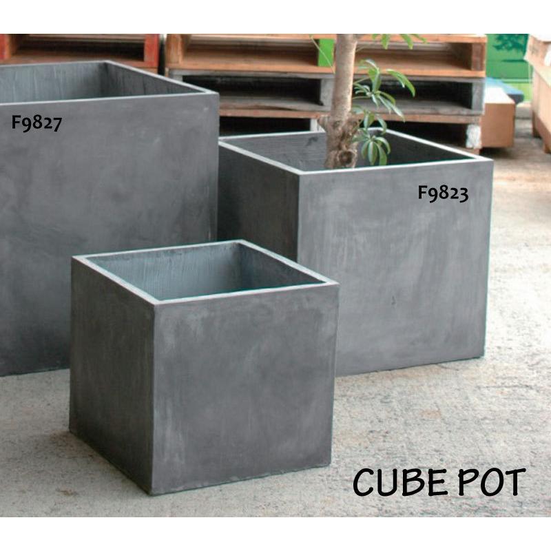 キューブプランター L グレー（未使用・箱なし）