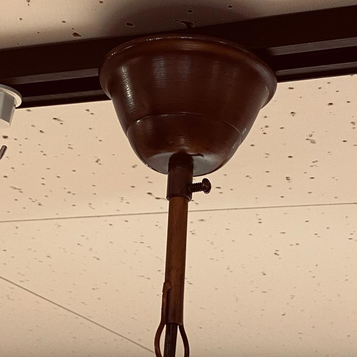 ペンダントランプ ペンダントライト アイアン ハンドメイド 吹きガラス