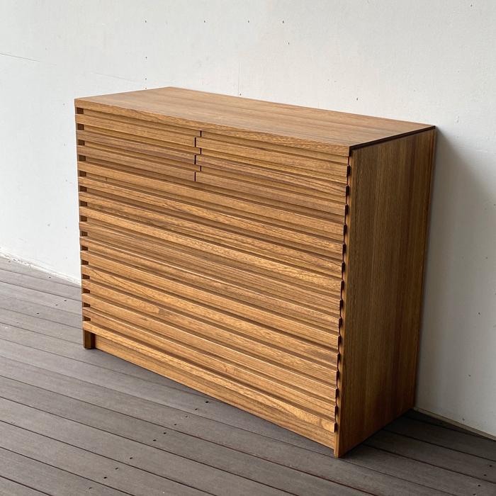 RAFT チェスト105・80 チェスト 幅105 幅80 桐無垢 キリ 無垢材