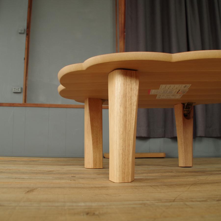 美品　木製　ヴィンテージ　トールペイント　ローテーブル　華やかな花柄が可愛いい 座卓 北欧 シンプル デザイン おしゃれ かわいい 花びら お花 日本製