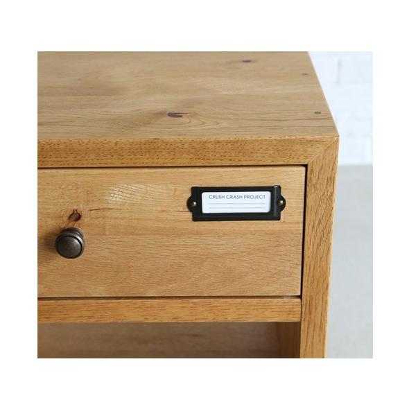 AURO サイドテーブル 45幅 おしゃれ 北欧 オーク無垢 木製 収納