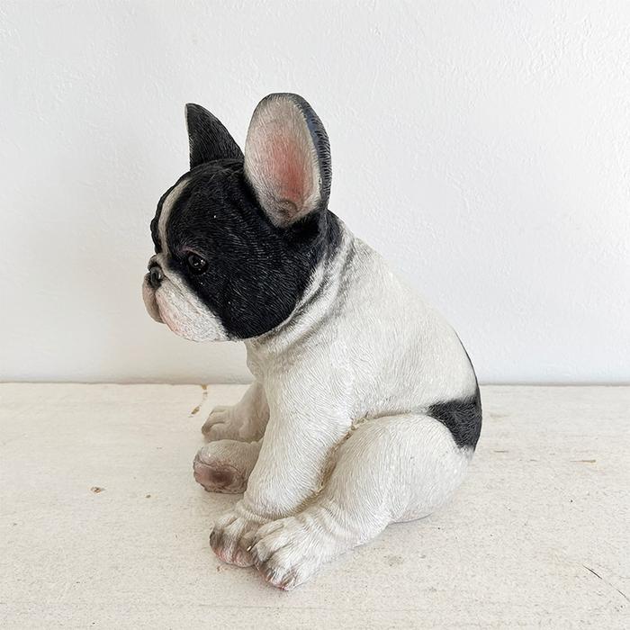 フレンチブル 犬 Dog フレブル フレンチブルドッグ 置物 可愛い ワンコ