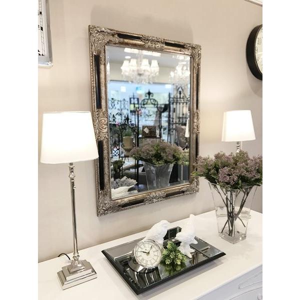 アンティーク調　エレガント　彫刻　ウォールミラー　壁掛け　鏡 鏡 壁掛け ミラー 壁掛けミラー ウォールミラー アンティーク