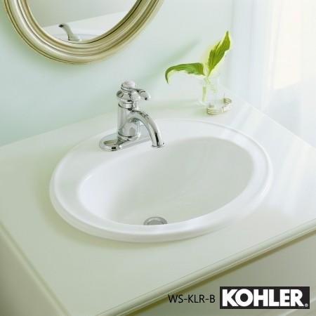 KOHLER コーラー セット品番 WS-KLR-B Pennington Fairfax シングルレバー洗面用混合栓 オーバーカウンター型