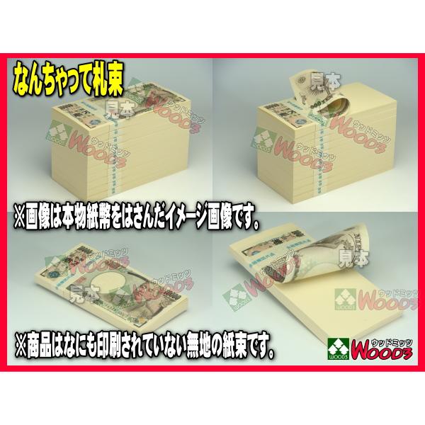 なんちゃって札束 10束 1千万円分 100万円の束が10個 1万円札サイズの