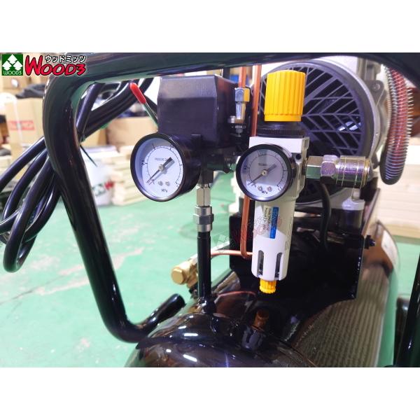 2.5馬力 38L エアーコンプレッサー 静音 オイルレス 2.5馬力 38L エアーコンプレッサー 静音 オイルレス