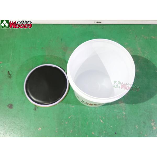 黒/ブラック】 プラスチック ペール缶 チェアー (イス 椅子 ペール缶