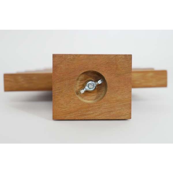 木製クリスマスツリー 22.5cm 木製雑貨 木のツリー 木のクリスマスツリー 2タイプ : ウッドデッキと