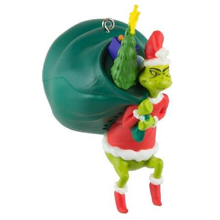国内 海外 インポート品 お取り寄せ 送料無料Hallmark 2016 Christmas Ornament Dr. Seuss You're a Mean One, Mr. Grinch Musical Ornament