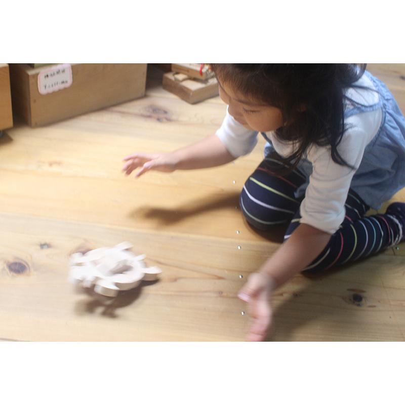 木のおもちゃ 出産祝い 1歳 2歳 3歳 誕生日●かめ (水陸両用)お風呂で遊ぼう！ひのきの香りがいい感じ 日本グッドトイ受賞おもちゃ 日本製｜wooden-toys｜04