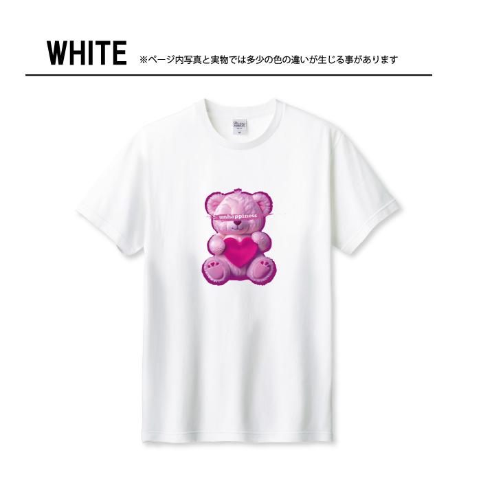 Tシャツ メンズ ユニセックス ホワイト ブラック 病みかわ 病み可愛い