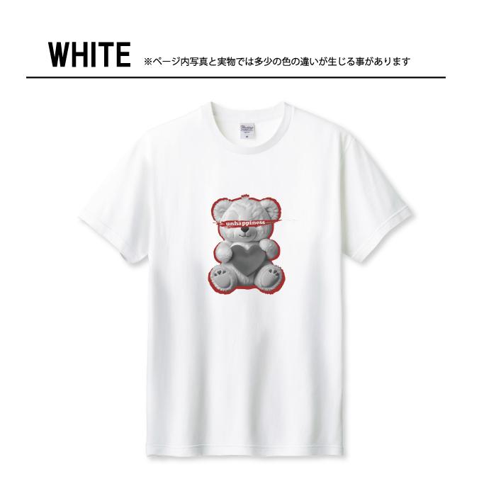Tシャツ メンズ ユニセックス ホワイト ブラック 病みかわ 病み可愛い